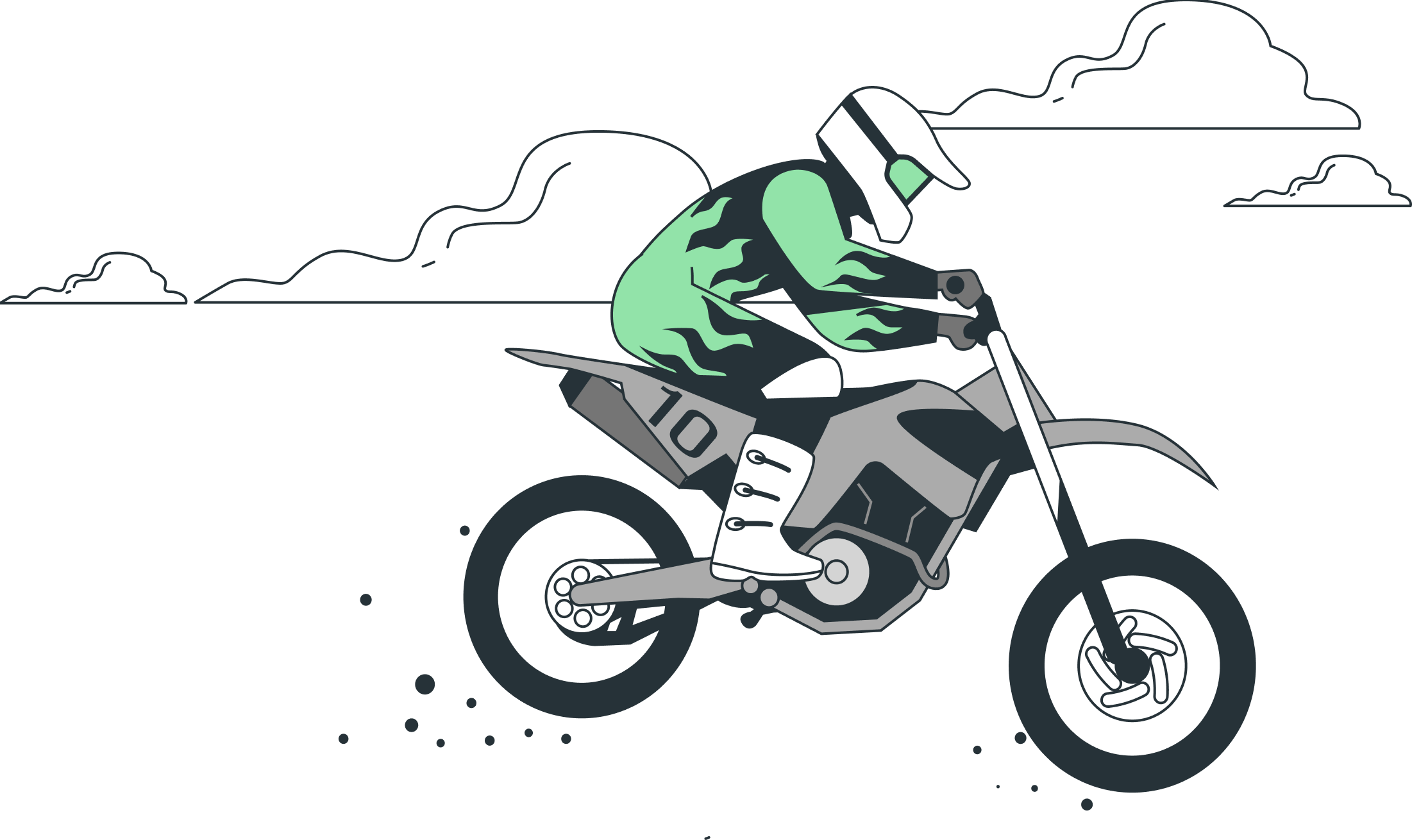Ride bike